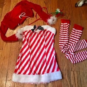 Leg Avenue Halloween Costume Santa Baby Small/Med